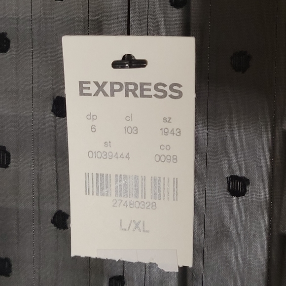 Express Sheer Swiss Dot Kimono Cover-Up L/XL NWT - Picture 16 of 16